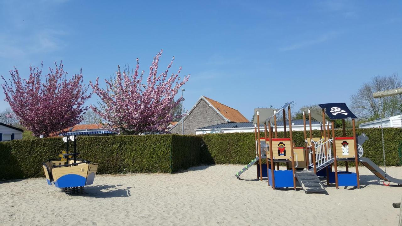Verton Camping Caravaning Les Cerisiers Berck Sur Mer מראה חיצוני תמונה